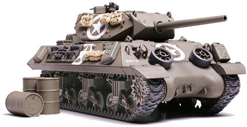 Збірна модель 1/48 САУ M10 (medium production) Tamiya 32519 детальное изображение Бронетехника 1/48 Бронетехника