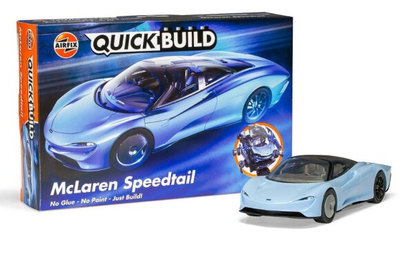 Constructor QUICKBUILD MCLAREN Speedtail Airfix J6052 детальное изображение Автомобили Конструкторы