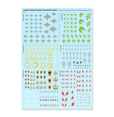 Ігровий набір Warhammer 40000 - CHAOS SPACE MARINES - COMBAT PATROL: NIGHT LORDS детальное изображение Космический Десант Хаоса Армии Хаоса