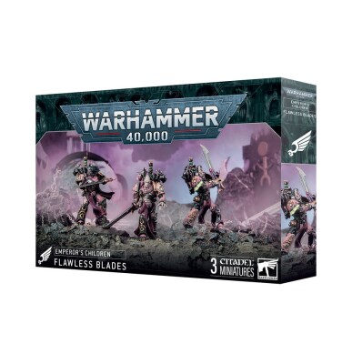 Ігровий набір Warhammer 40000 - EMPEROR'S CHILDREN: FLAWLESS BLADES детальное изображение Дети Императора Армии Хаоса