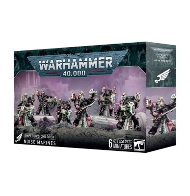 Ігровий набір Warhammer 40000 - EMPEROR'S CHILDREN: NOISE MARINES детальное изображение Дети Императора Армии Хаоса