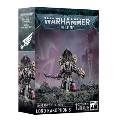 Ігровий набір Warhammer 40000 - EMPEROR'S CHILDREN: LORD KAKOPHONIST детальное изображение Дети Императора Армии Хаоса