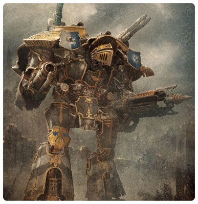 Ігровий набір Warhammer 40000 - HORUS HERESY: LEGIONS IMPERIALIS - MECHANICUM: WARLORD TITAN+QUAKE CANNON &amp; BEAM/EX детальное изображение Ересь Хоруса WARHAMMER 40,000