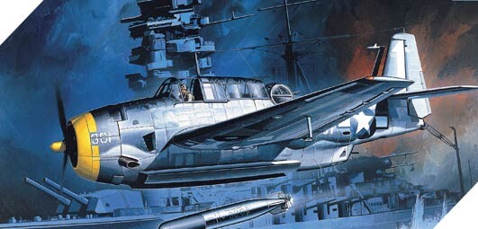 Збірна модель 1/72 Літак TBF Avenger Academy 12452 детальное изображение Самолеты 1/72 Самолеты
