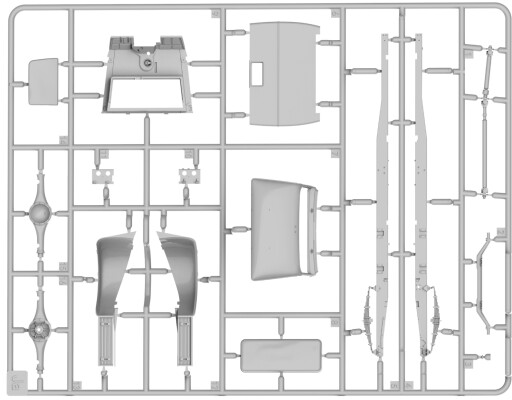 Сборная модель 1/35 Немецкий 3-тонный грузовой автомобиль 3,6-36S раннего выпуска, тип PmQ МиниАрт детальное изображение Автомобили 1/35 Автомобили