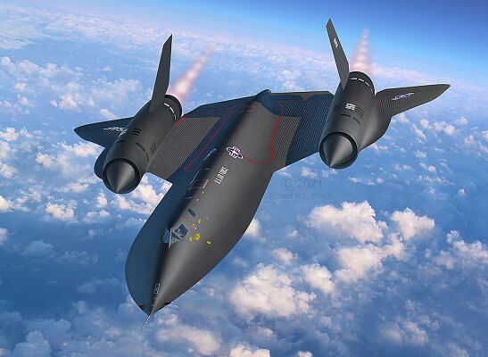 Lockheed SR-71 A Blackbird детальное изображение Самолеты 1/48 Самолеты