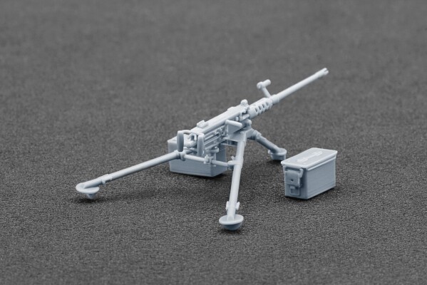 Масштабная модель 1/35 Пулемет M2 Browning Modern WW2 ScaleX A-35004 детальное изображение Аксессуары Диорамы