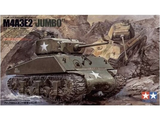 Збірна модель 1/35 Американський танк Sherman M4A3E2 "Джамбо" Tamiya 35139 детальное изображение Бронетехника 1/35 Бронетехника