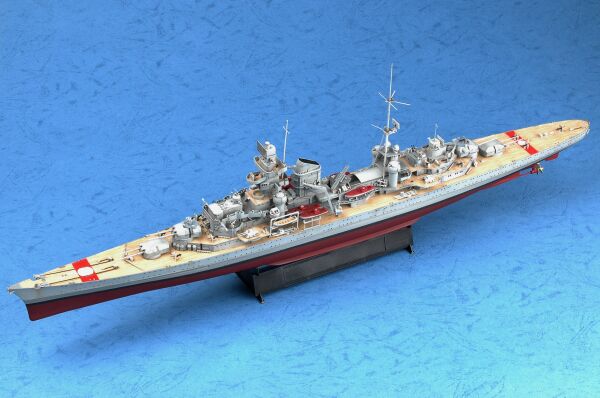 Scale model 1/350 German cruiser Prinz Eugen 1945 Trumpeter 05313 детальное изображение Флот 1/350 Флот