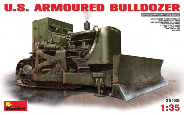 U.S. Armoured Buldozer детальное изображение Бронетехника 1/35 Бронетехника