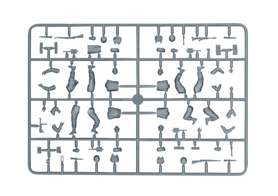 Сборная модель 1/35 Sd.Kfz. 10 Demag D7 с немецкими парашютистами Italeri 6561 детальное изображение Автомобили 1/35 Автомобили