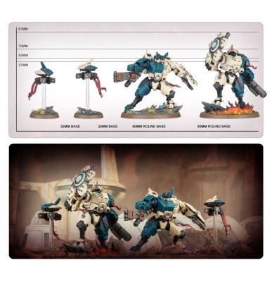 Ігровий набір Warhammer 40000 - T'AU EMPIRE - THE TWIN LANCE детальное изображение Империя Тау Армии Ксеносов