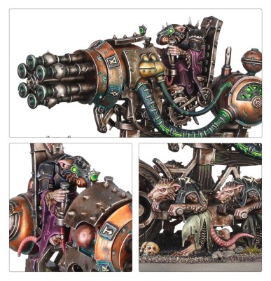 SKAVEN: RATLING WARPBLASTER детальное изображение Скавены Хаос