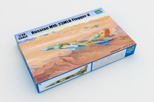 Збірна модель 1/48 Літак МіГ-23МЛД Trumpeter 02856 детальное изображение Самолеты 1/48 Самолеты