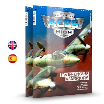 ACES HIGH 14: TWIN-ENGINE WARRIORS AK-interactive 2930 детальное изображение Журналы Литература