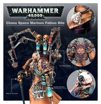 CHAOS SPACE MARINES: FABIUS BILE детальное изображение Космический Десант Хаоса Армии Хаоса