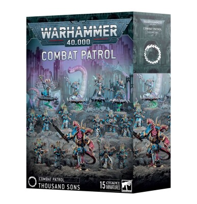 Ігровий набір Warhammer 40000: THOUSAND SONS - WARPFLAME THRALLBAND детальное изображение Тысяча сынов Армии Хаоса