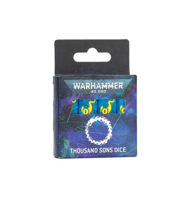 Ігрові куби Warhammer 40000: THOUSAND SONS DICE детальное изображение Кубы WARHAMMER 40,000