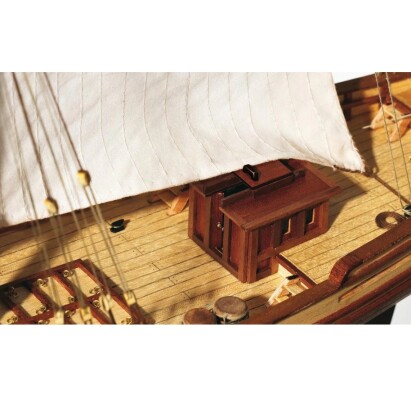 Scale wooden model 1/70 Spanish felucca &quot;San Juan&quot; OcCre 12001 детальное изображение Корабли Модели из дерева