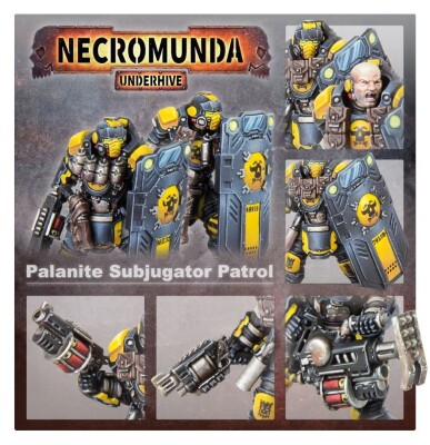 NECROMUNDA: PALANITE SUBJUGATOR PATROL детальное изображение WARHAMMER 40,000 