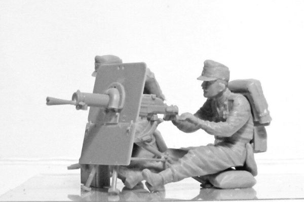 Австро-угорський кулеметний розрахунок, І МВ детальное изображение Фигуры 1/35 Фигуры