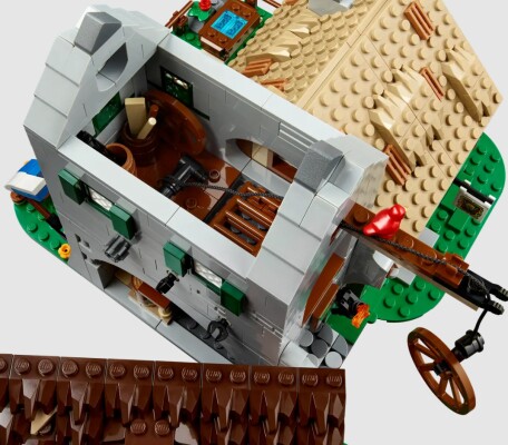 Конструктор LEGO Icons Средневековая городская площадь 10332 детальное изображение Icons Lego
