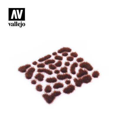 Коричнева трава для діорами (4мм) (Wild Tuft – Brown) Vallejo SC411 детальное изображение Наборы деталировки Диорамы
