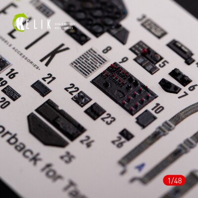 P-47D &quot;Razorback&quot; 3D interior decal for Tamiya kit 1/48 KELIK K48015 детальное изображение 3D Декали Афтермаркет