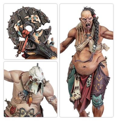 Игровой набор Warhammer AGE OF SIGMAR - SONS OF BEHEMAT - BOSS-STOMPERS детальное изображение Сыны Бехемата Разрушение