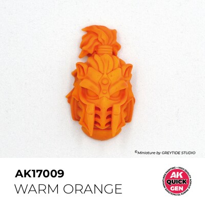 Акрилова фарба WARM ORANGE / Теплий помаранчевий QUICK GEN COLOR AK-Interactive AK 17009 детальное изображение Акриловые краски Краски