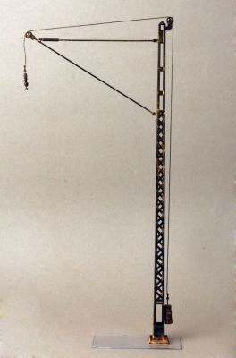 Железнодорожные электроопоры с фонарями детальное изображение Аксессуары 1/35 Диорамы