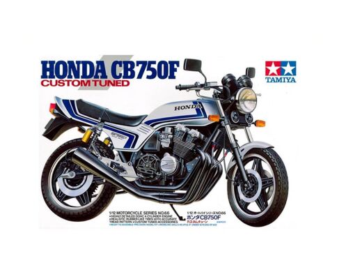 Збірна модель 1/12 Мотоцикл HONDA CB750F 'CUSTOM TUNED' Tamiya 14066 детальное изображение Мотоциклы Гражданская техника