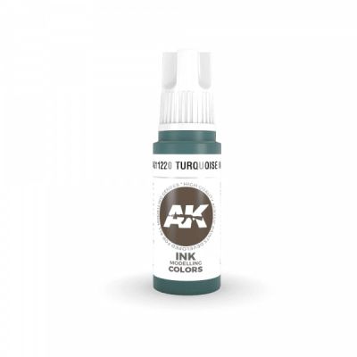 Acrylic paint TURQUOISE / INK АК-Interactive AK11220 детальное изображение General Color AK 3rd Generation