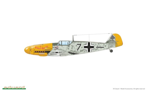 Збірна модель 1/48 Літак Bf 109F-2 Eduard 82115 детальное изображение Самолеты 1/48 Самолеты