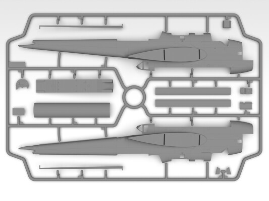Збірна модель 1/48 Британський бомбардувальник HP.52 Hampden B.Mk.I ICM 48352 детальное изображение Самолеты 1/48 Самолеты