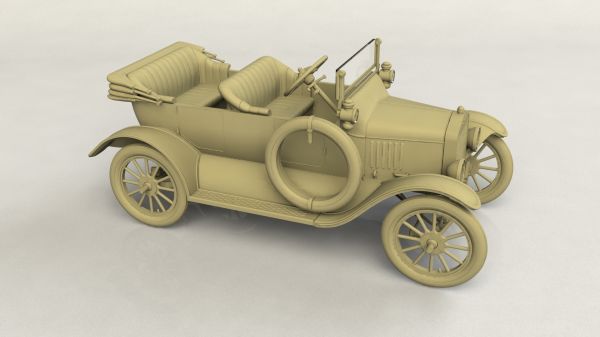 Модель T 1917 Touring, Штабний автомобіль австралійської армії Першої світової війни детальное изображение Автомобили 1/35 Автомобили