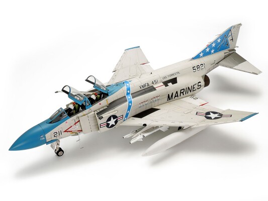 Збірна модель 1/32 Літак McDonnell F-4J Phantom II Tamiya 60306 детальное изображение Самолеты 1/32 Самолеты
