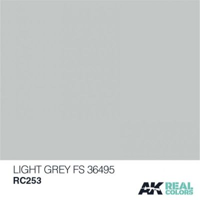 Light Grey FS 36495 / Светло-серый детальное изображение Real Colors Краски