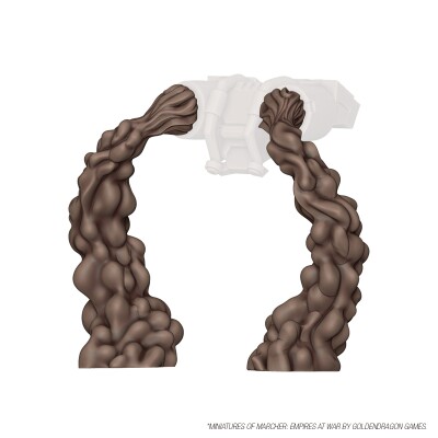 Набор 1/35 След от выстрела - Элементы основания (3D-печать / 6 шт.) AK-Interactive AKBIT0016 детальное изображение Наборы деталировки Диорамы