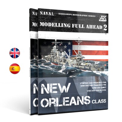 MODELLING FULL AHEAD 2 NEW ORLEANS CLASS AK-interactive AK895 детальное изображение Журналы Литература