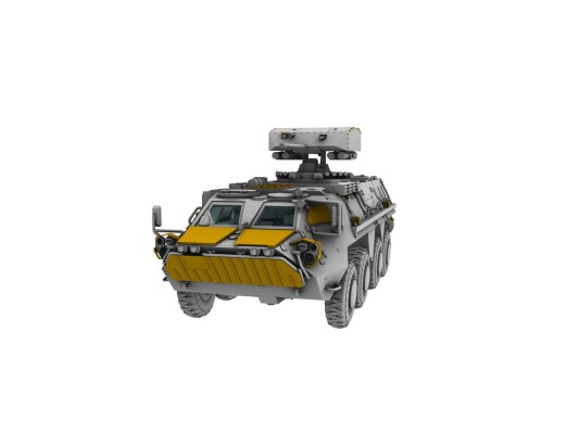 Сборная модель 1/72 Украинский бронетранспортёр БТР-4Е «Буцефал» с боевым модулем &quot;Гром&quot; IBG Models детальное изображение Бронетехника 1/72 Бронетехника