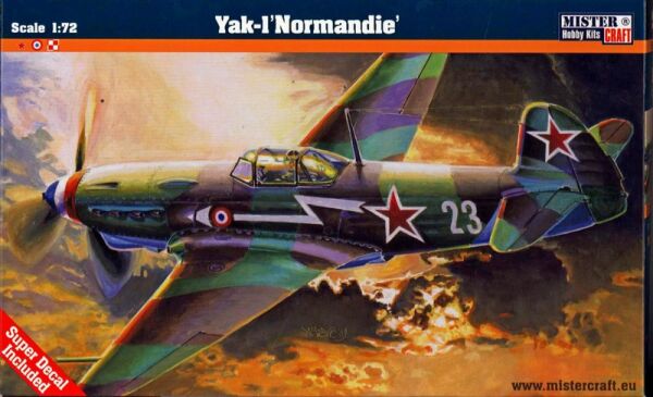 YAK-1M Normandie детальное изображение Самолеты 1/72 Самолеты
