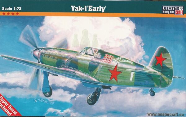 YAK-1 Early Version детальное изображение Самолеты 1/72 Самолеты