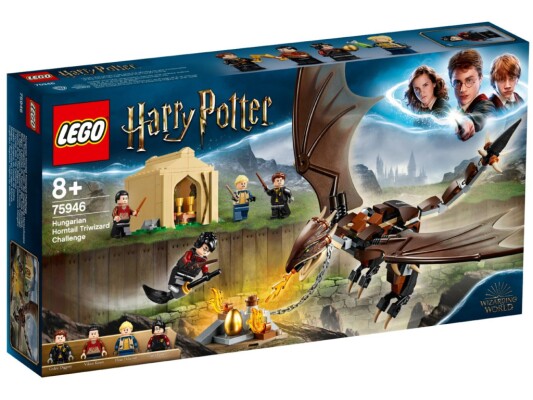 Constructor LEGO Harry Potter Hungarian Horntail at the Triwizard Tournament 75946 детальное изображение Harry Potter Lego