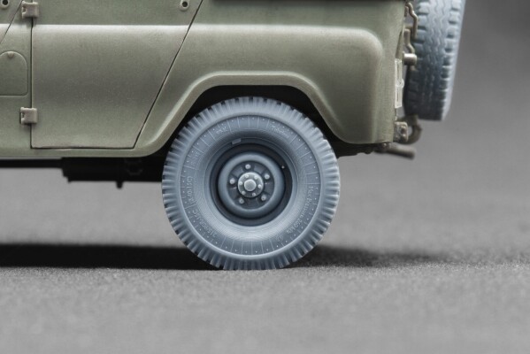 Wheel set for UAZ 469 by Trumpeter ScaleX WM 35007 детальное изображение Колёса Афтермаркет
