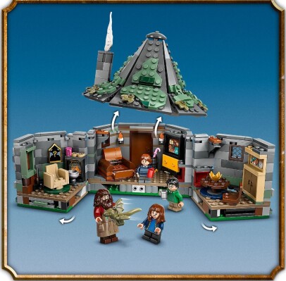 LEGO HARRY POTTER Hagrid's Hut: Unexpected Guests 76428 детальное изображение Harry Potter Lego