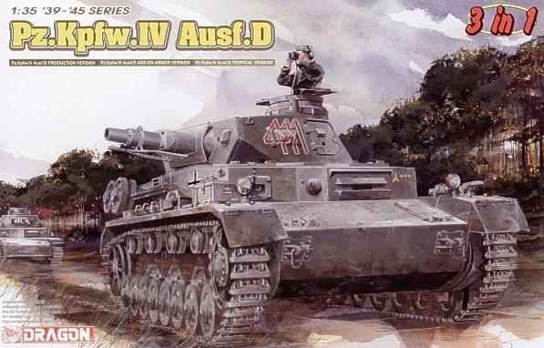 Pz.Kpfw.IV Ausf.D детальное изображение Бронетехника 1/35 Бронетехника
