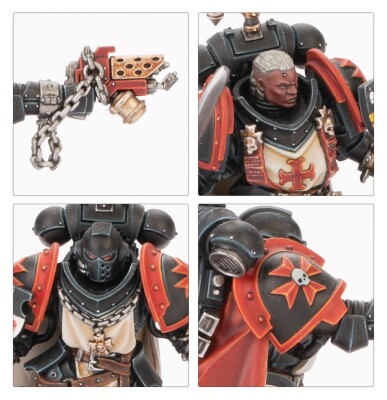 Ігровий набір Warhammer 40000 - COMBAT PATROL - BLACK TEMPLARS детальное изображение Чёрные Храмовники Космические Десантники