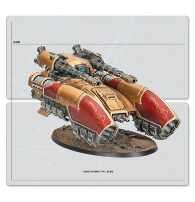 Ігровий набір Warhammer 40000 – HORUS HERESY: LEGIO CUSTODES – CALADIUS GRAV-TANK детальное изображение Ересь Хоруса WARHAMMER 40,000
