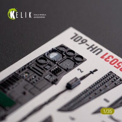 UH-60L interior decal for Academy kit 1/35 KELIK K35031 детальное изображение 3D Декали Афтермаркет